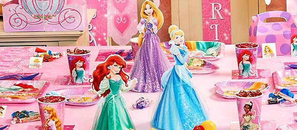 Disney Princess Party Supplies For Kids Birthday Party Themes